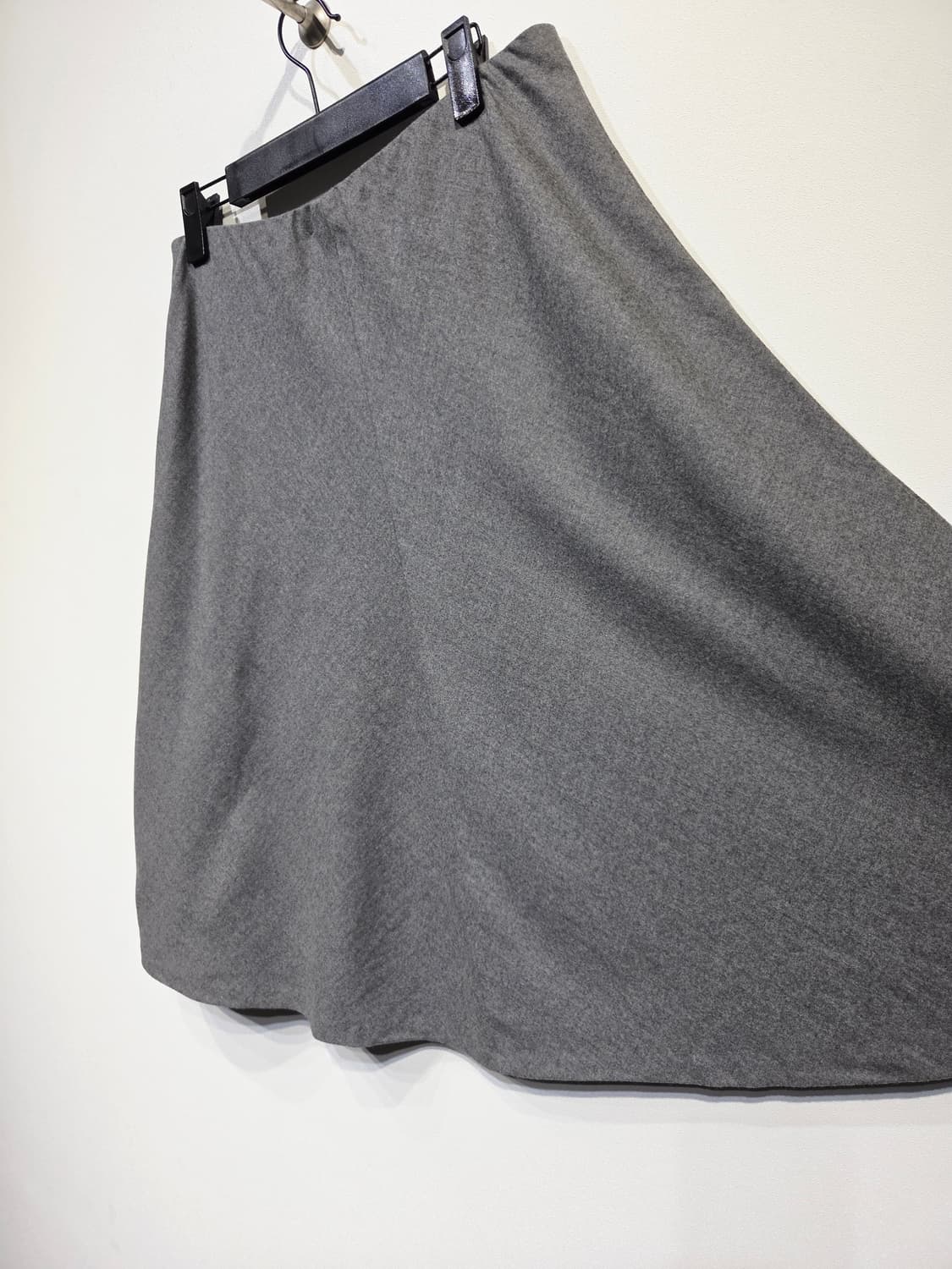 띠어리(theory) 그레이 A라인 모직 스커트 상품이미지4