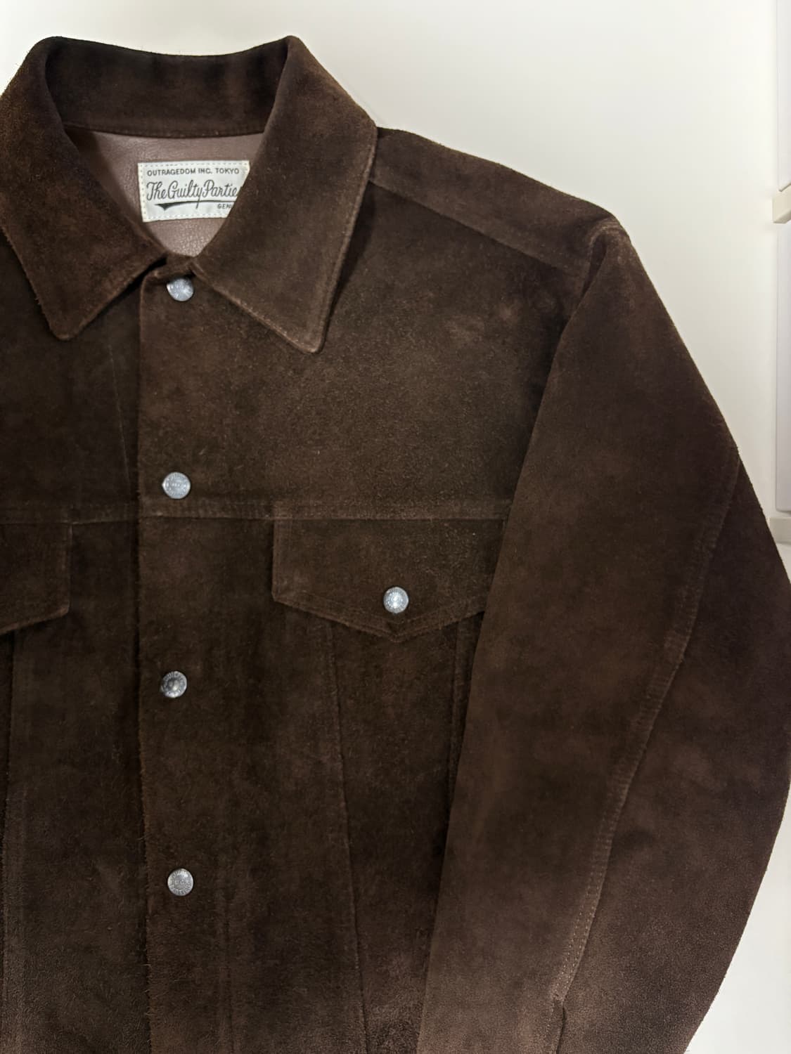 와코마리아 써드 타입3 스웨이드 자켓 m사이즈 상품이미지4