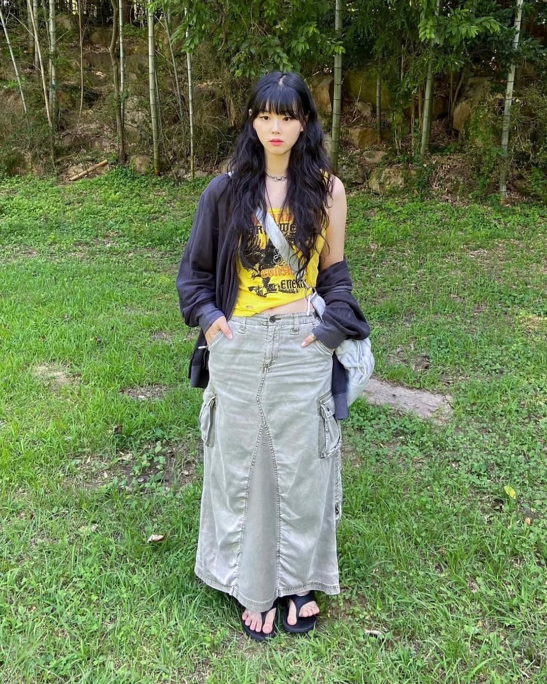 그런지 슬리브리스 상품이미지3