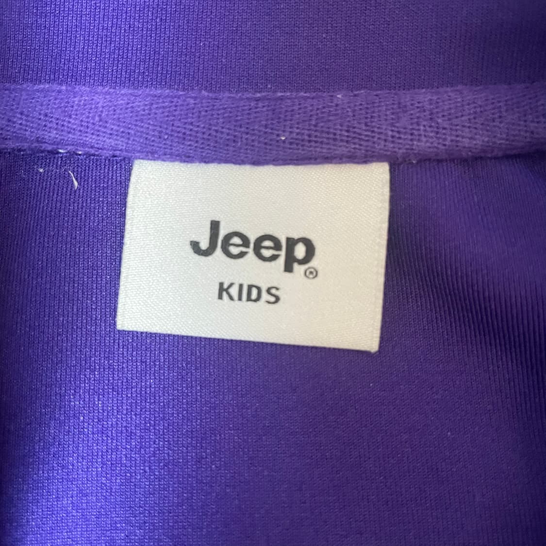 JEEPKIDS 화이트 미니로고 퍼플 져지 155 상품이미지4