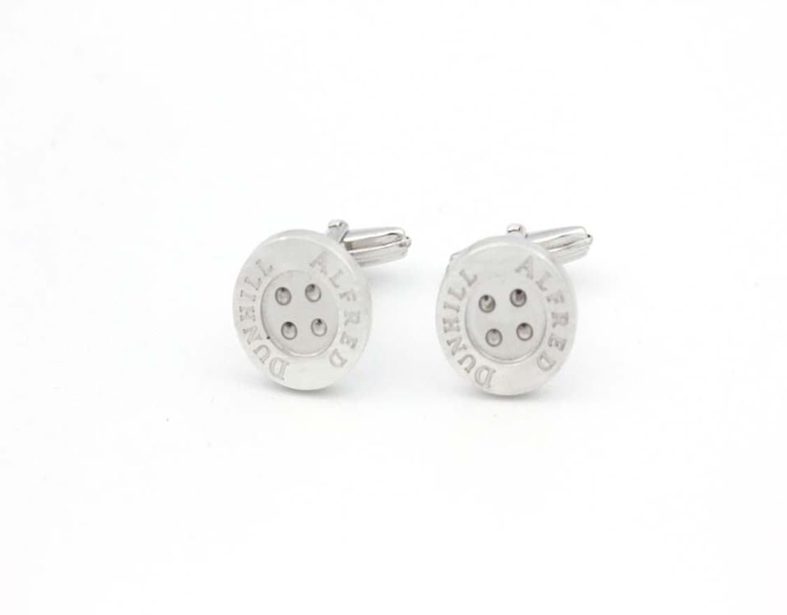 던힐 A-등급 은 실버925 남자 명품 커프스 빈티지 상품이미지2