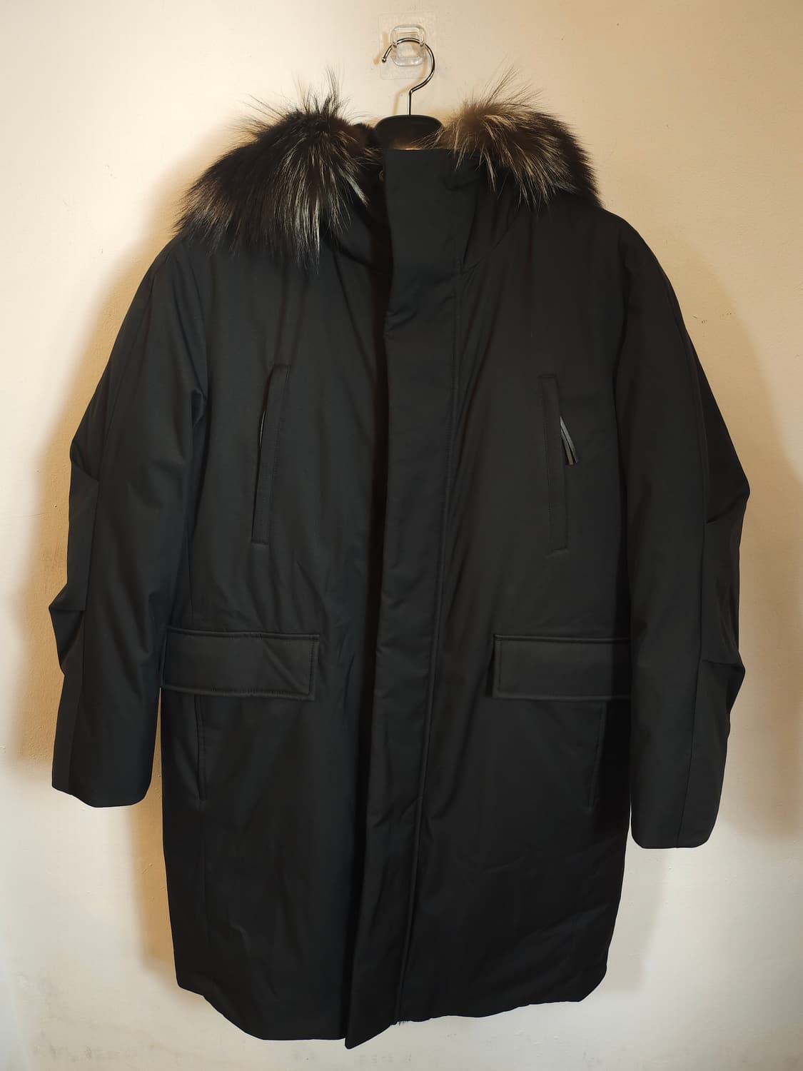 TNGT 사가폭스 프리미엄구스다운 롱패딩 100 L 새제품 상품이미지9