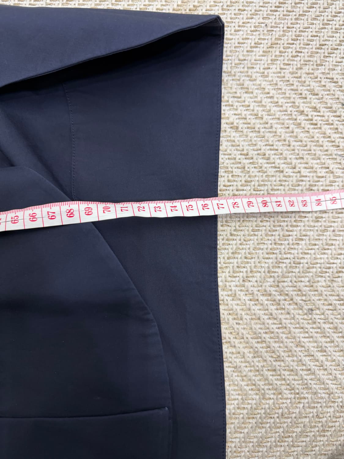 정품) COS 코스 네이비 셔츠형 블라우스 38 상품이미지9