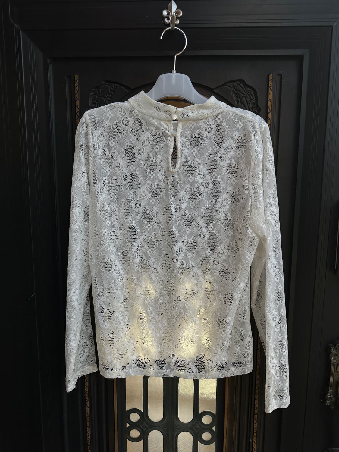 as know as pinky 레이스 탑 상품이미지3