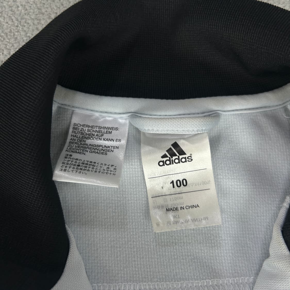 아디다스 그린삼선 화이트 져지  상품이미지2