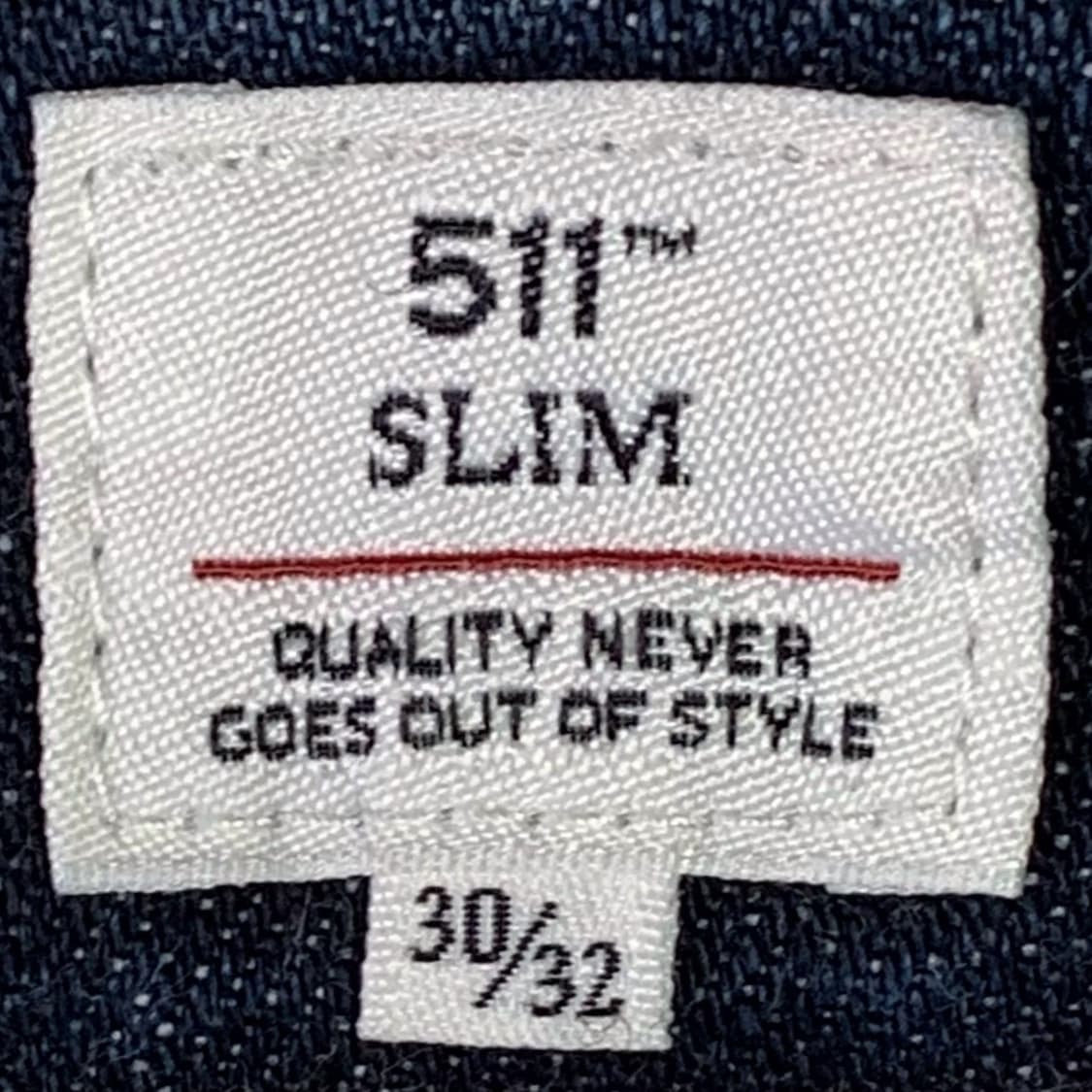 [31] 리바이스 LMC 511 셀비지 데님팬츠 Made In Japan 상품이미지6