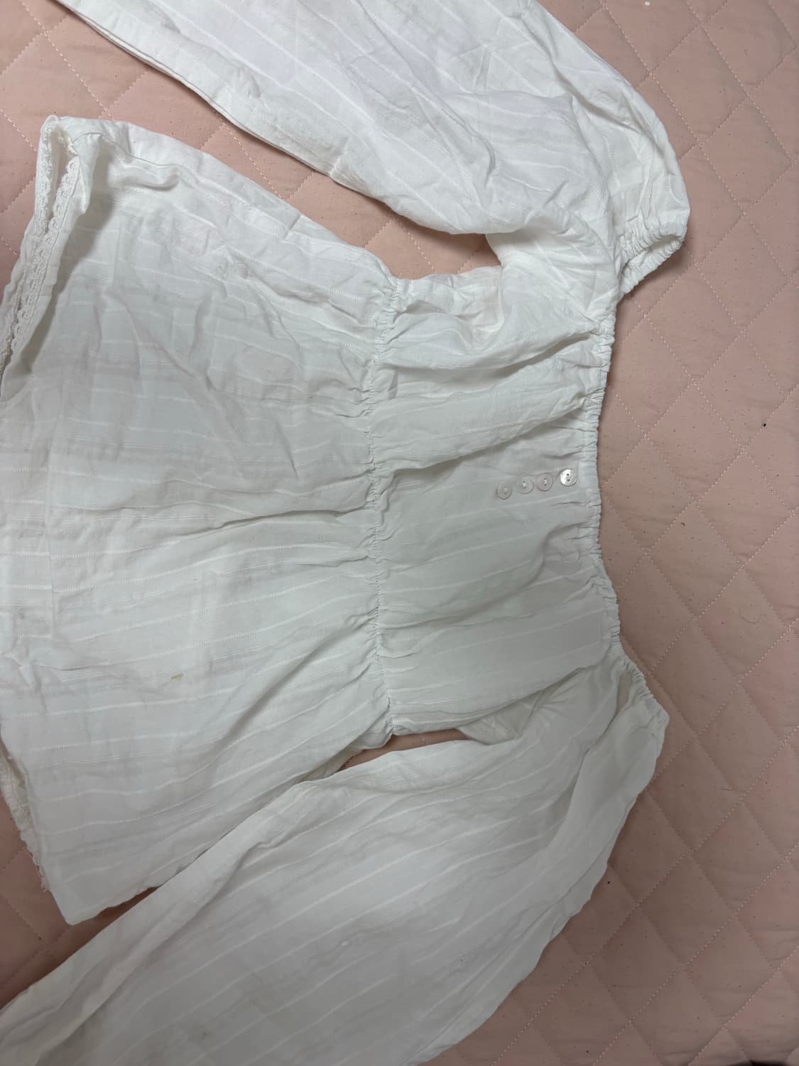 흰색 블라우스 상품이미지2