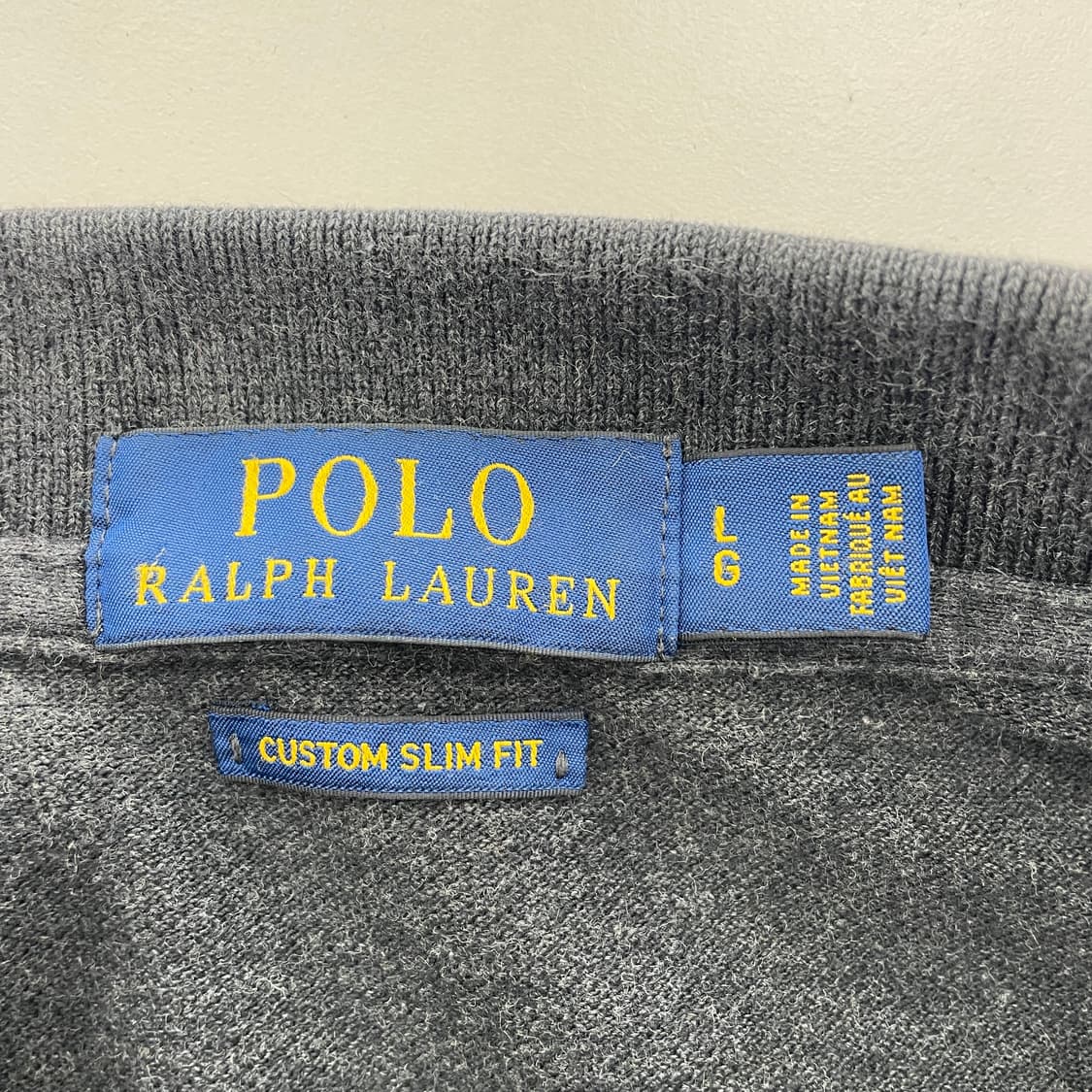 폴로 랄프로렌 남성 롱슬리브 폴로 셔츠 카라티 100-105 상품이미지7