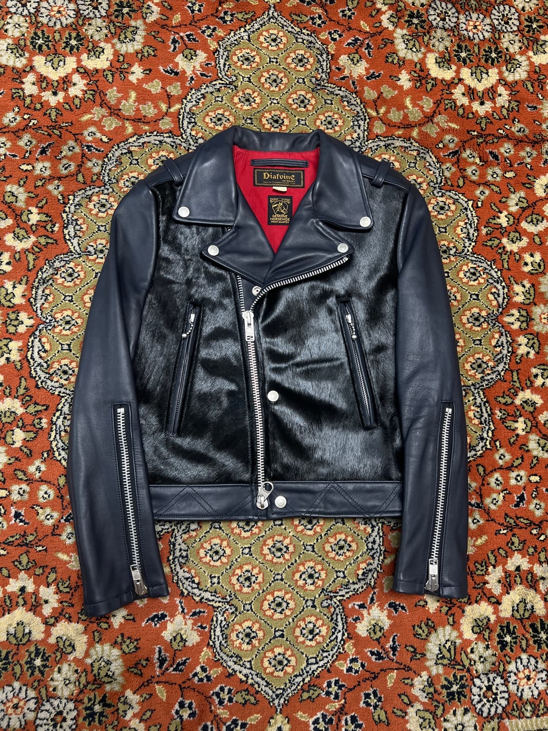 [36] 디아프바인 우먼스 스티어하이드 조니 라이더자켓  상품이미지1