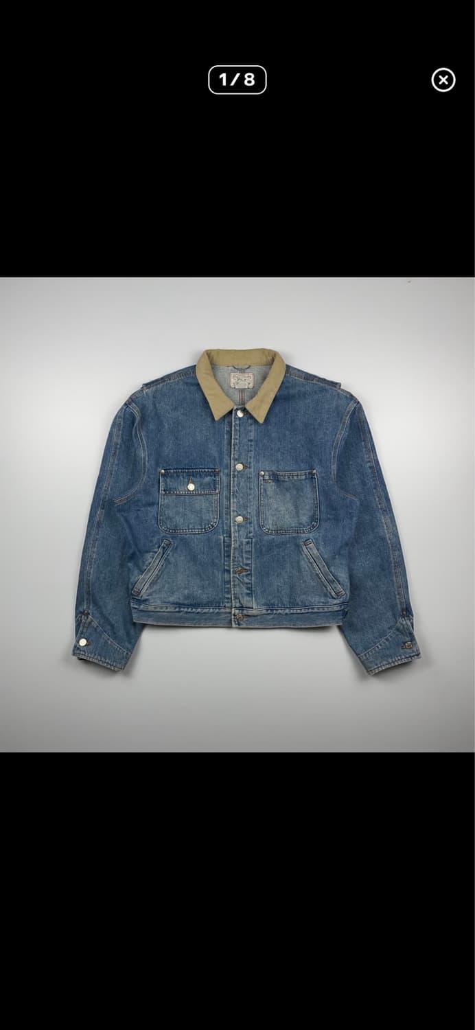 105) 90s 폴로랄프로렌 덩가리 데님 자켓 상품이미지1
