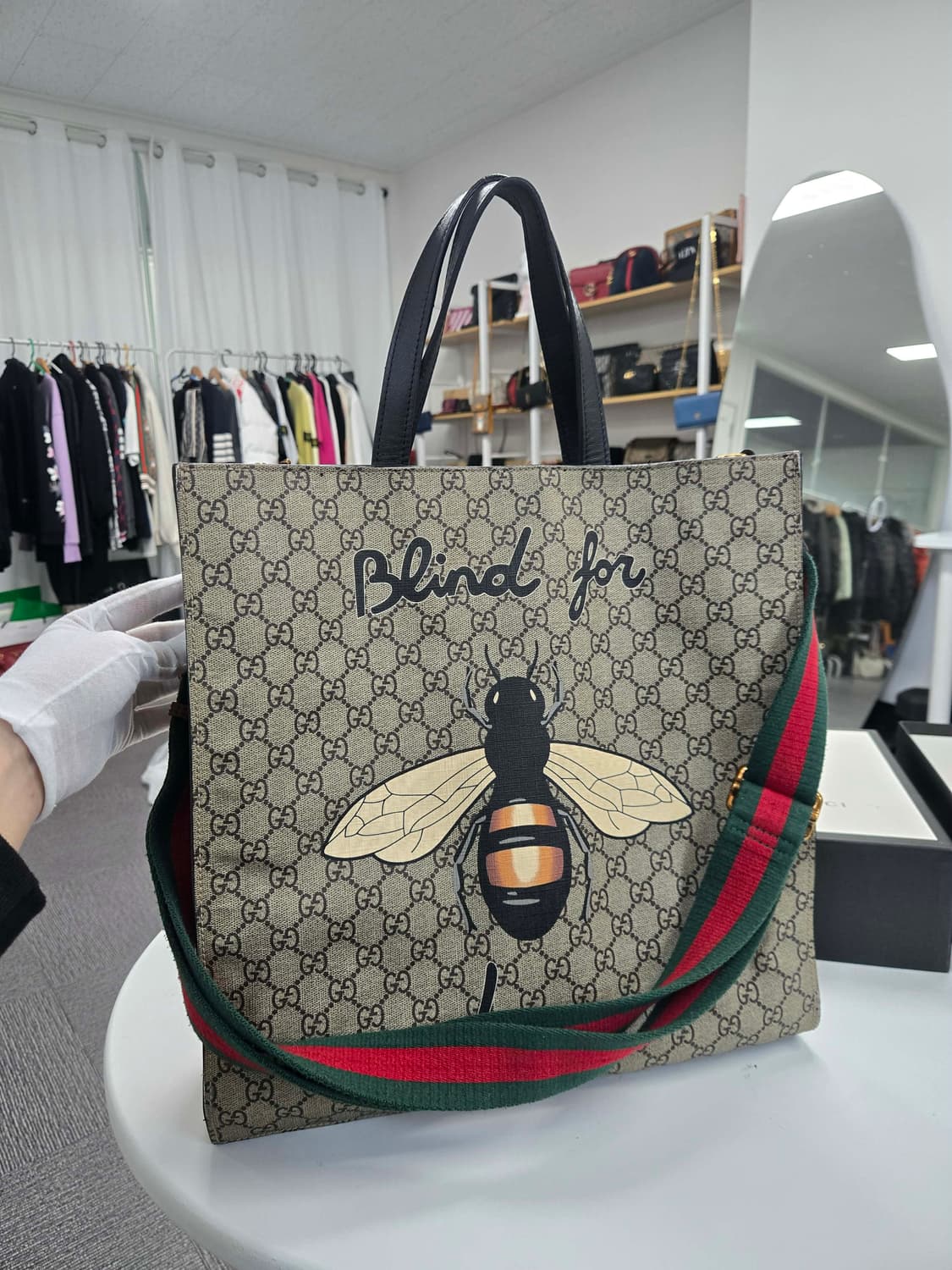 [50%세일] 구찌 꿀벌 토트 숄더백 상품이미지1