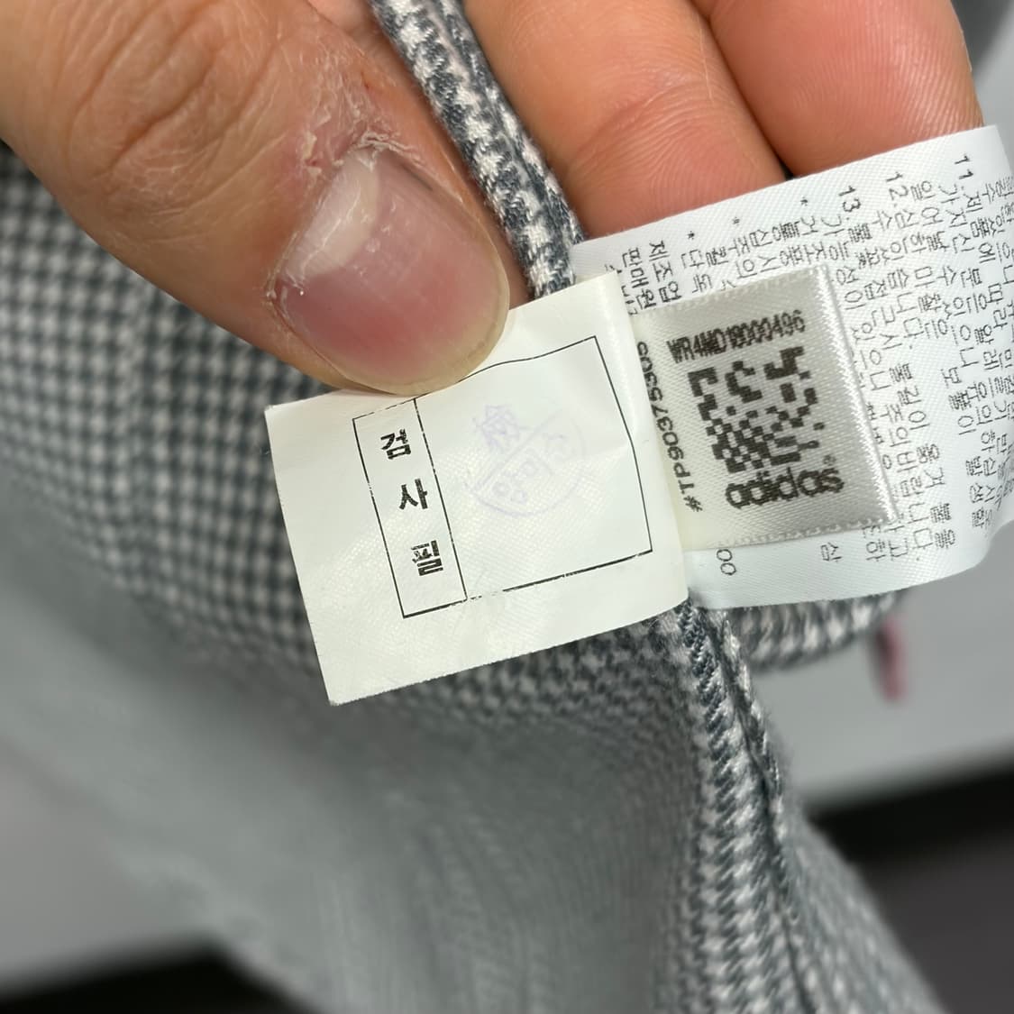 아디다스 체크 셔츠 상품이미지8