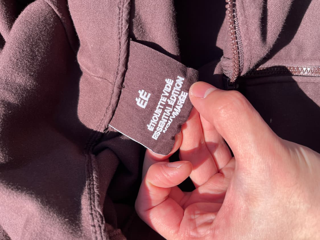 누마레 EE 후드집업 브라운 L 상품이미지2