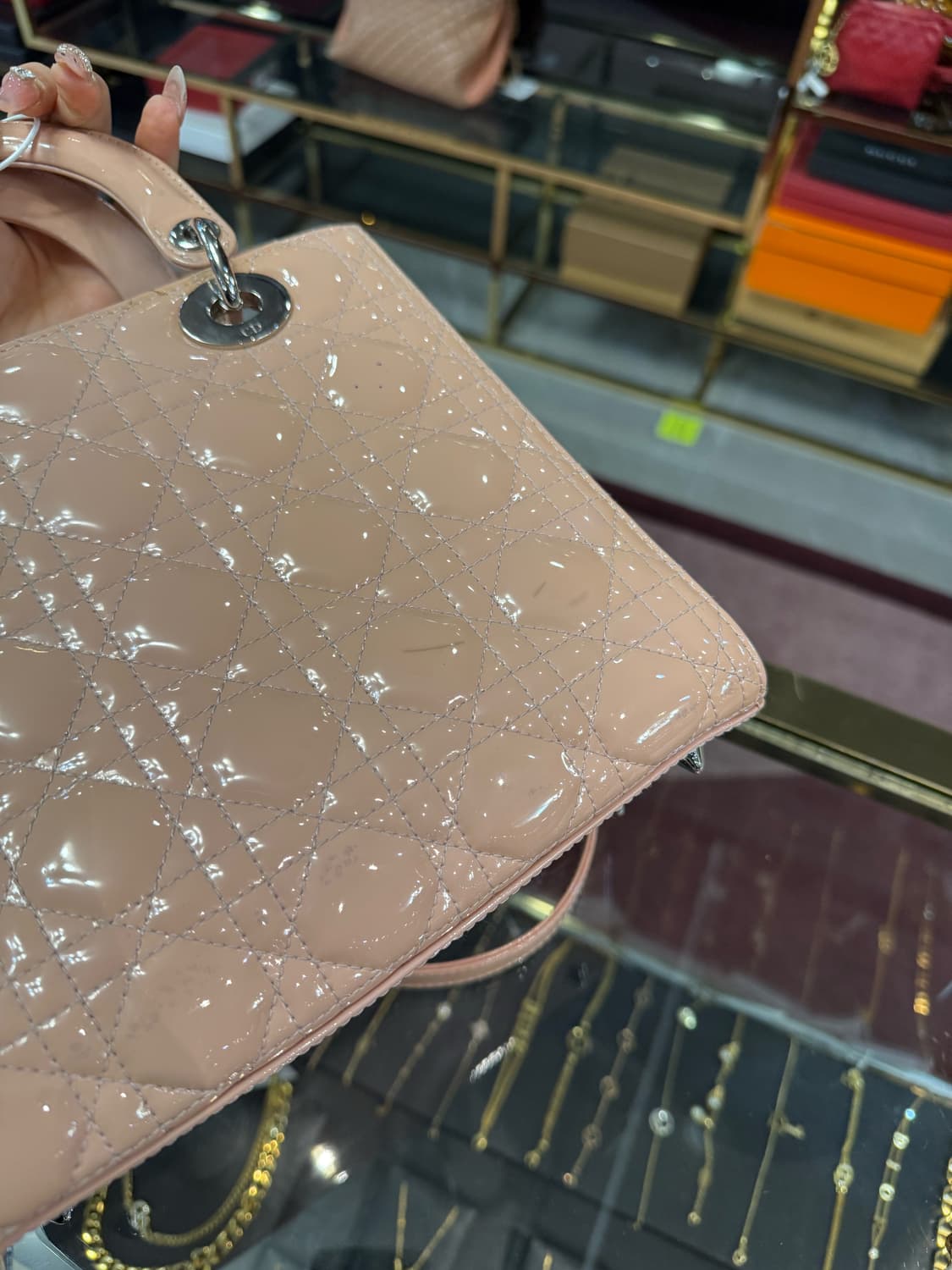 레이디디올 페이던트 인디핑크 상품이미지5