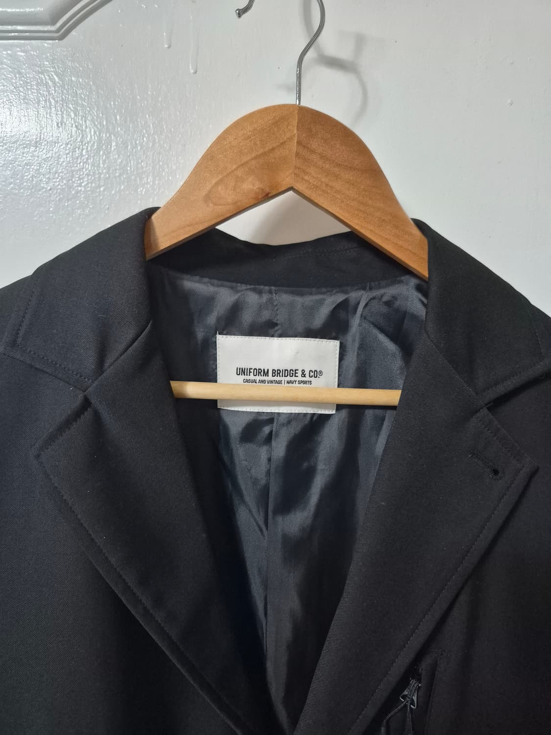 (M) 유니폼브릿지 ae 유니폼 블레이저 블랙 상품이미지2