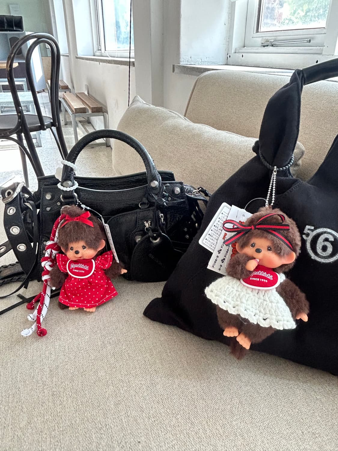 👚커스텀 ✂️🦧(스트랩🅾️)몬치치 오리지널 기본 미니 키링ss 상품이미지6