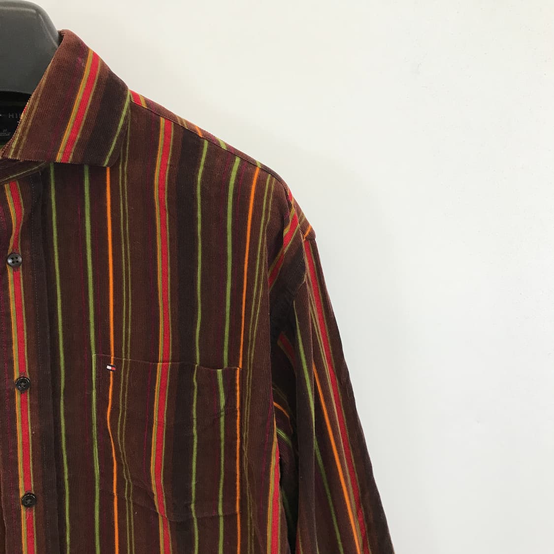 타미힐피거 웨스턴 코듀로이 스트라이프 셔츠 [M] 상품이미지2