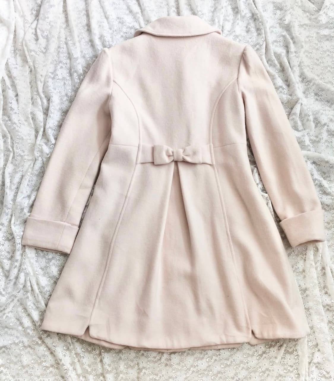 Lodispotto 로디스포토 리본 코트 핑크 리즈리사 스나이델 자켓 상품이미지2