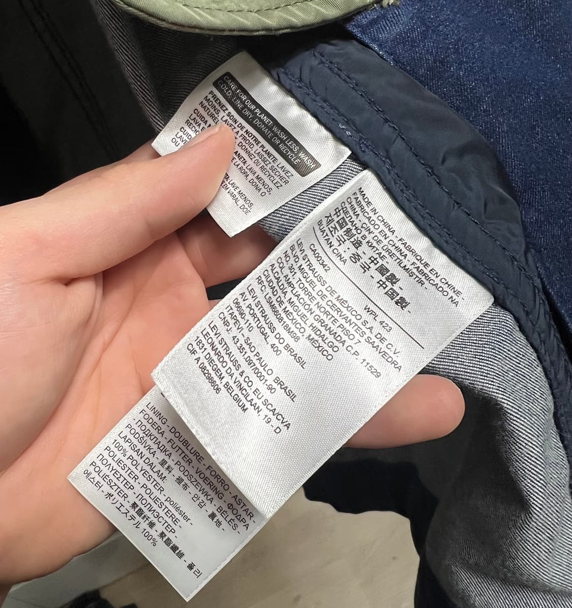 화이트마운티니어링 x 리바이스 콜라보 자켓 상품이미지5