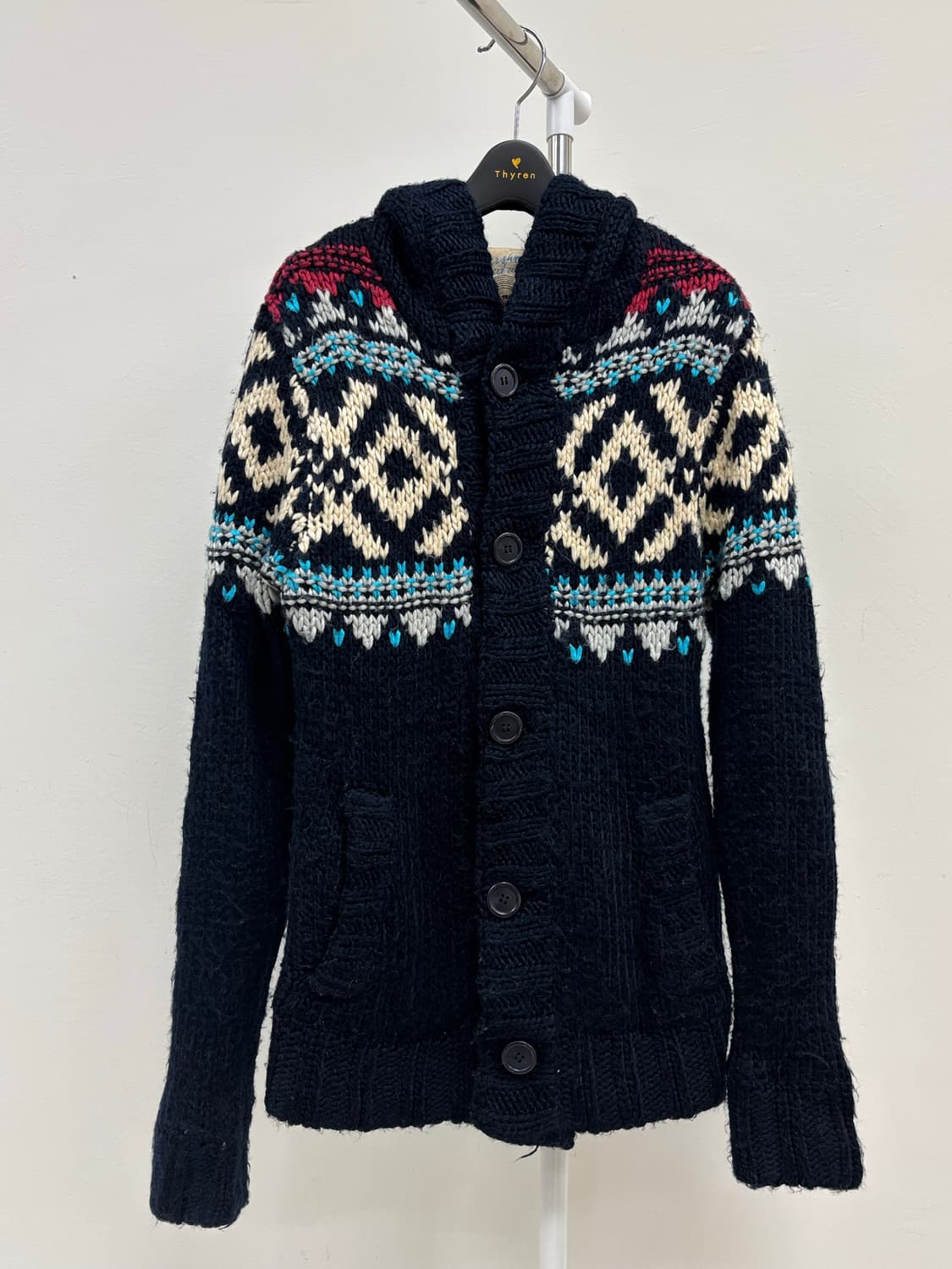 빈티지 노르딕 가디건 상품이미지4