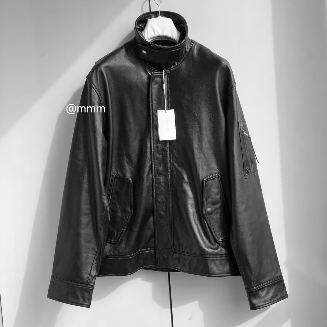 헬무트랭/변형 레더 자켓 상품이미지4