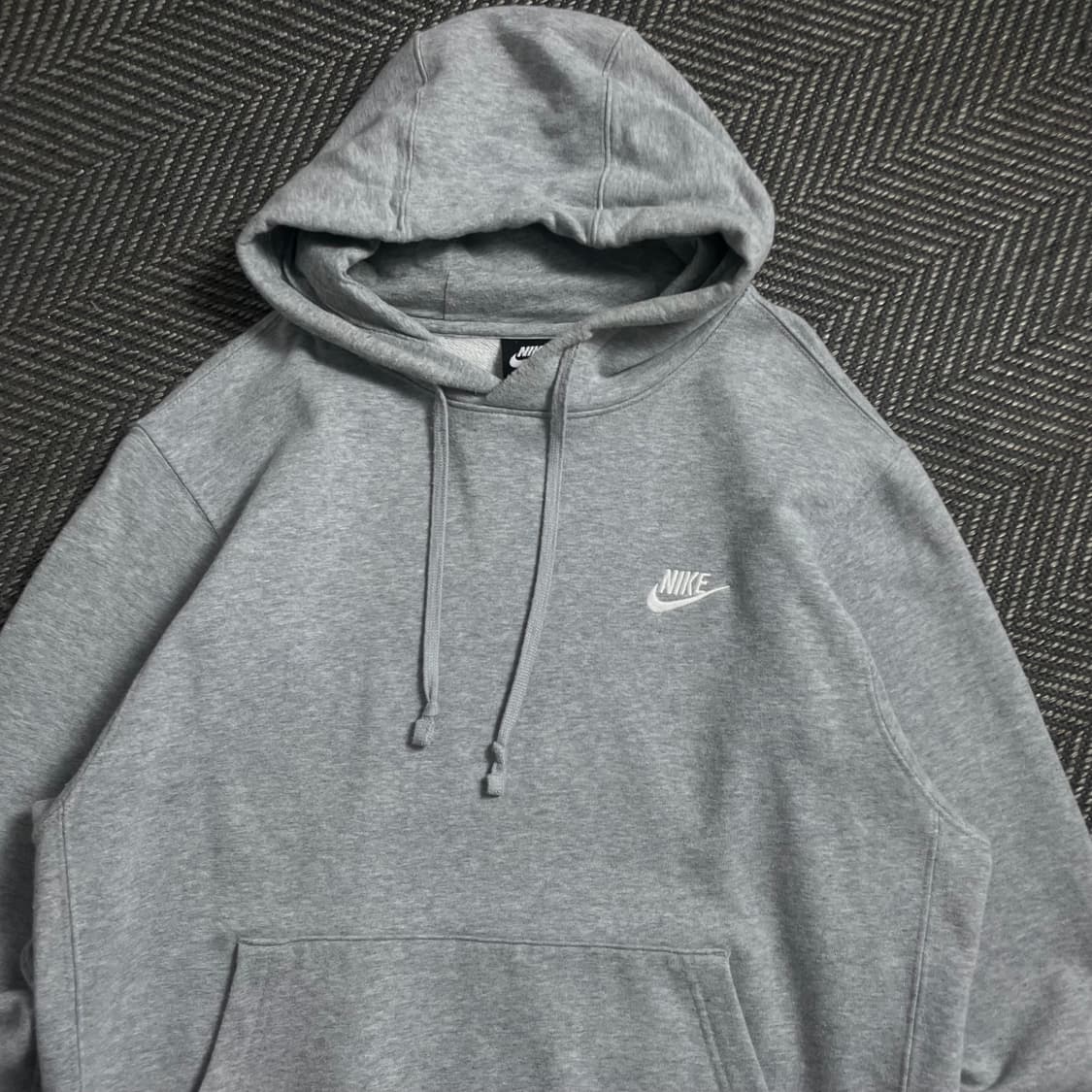 나이키 NSW 클럽 그레이 기모 후드 티셔츠o 4686 상품이미지4