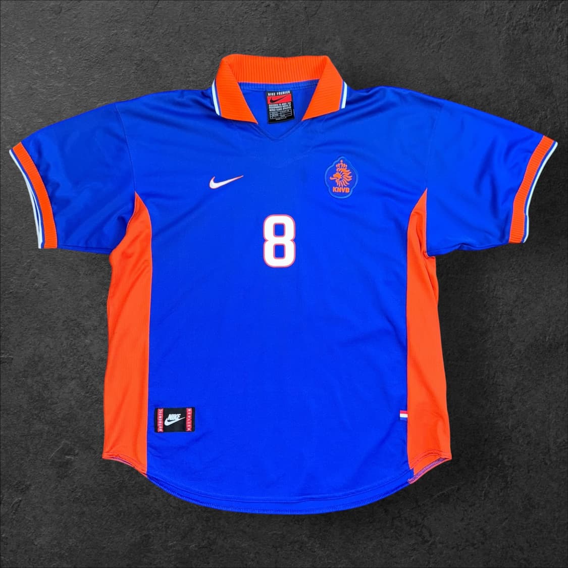 1997 네덜란드 국가대표 다비즈 데니스 버그캠프 어웨이 유니폼 상품이미지1