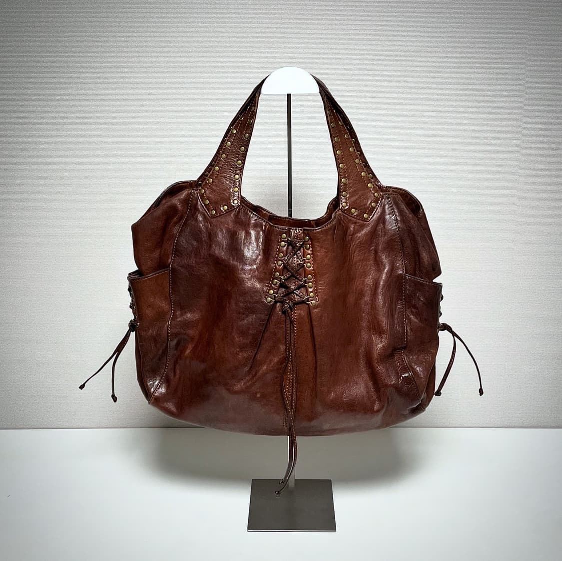 Kooba 일본 빈티지 갸루 Y2K 가죽 보헤미안 웨스턴 숄더백 상품이미지1