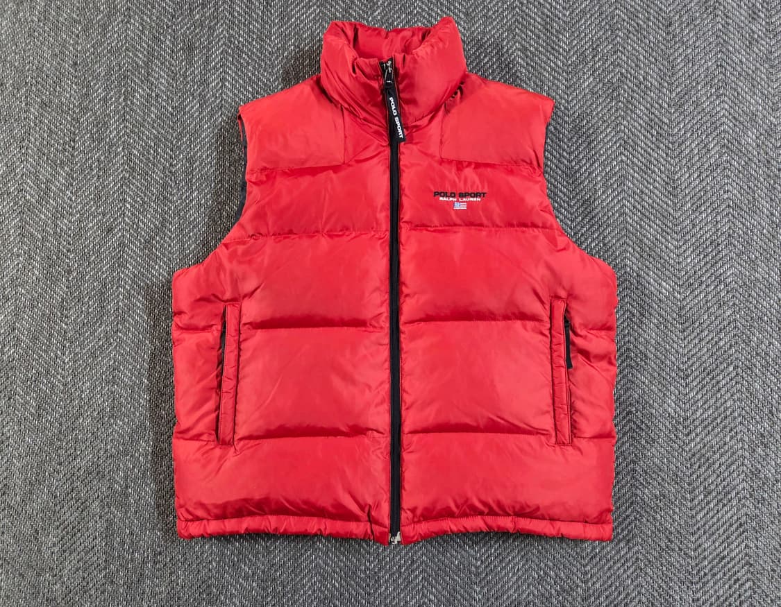 폴로 스포츠 랄프로렌 90s 패딩 베스트 상품이미지2