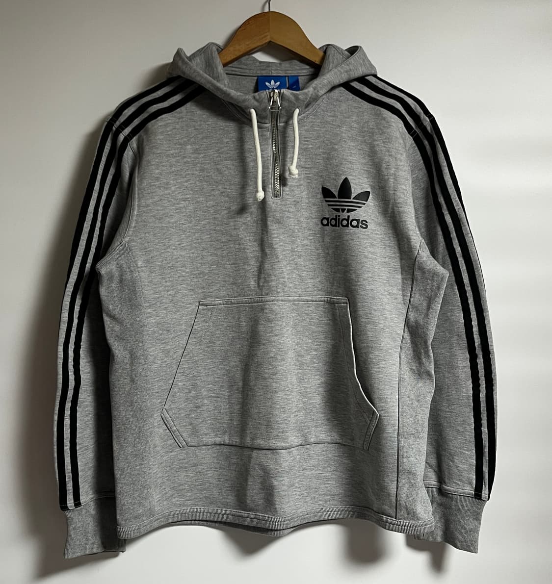레어 공용 아디다스 아노락 후드티셔츠 후드티 하프집업 105 상품이미지1