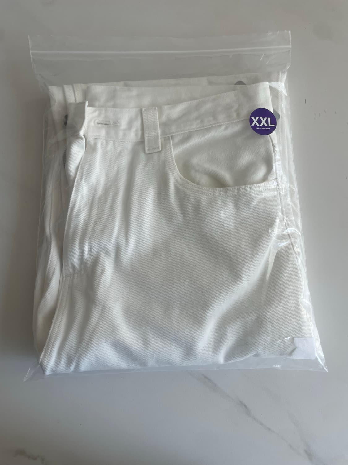 칼하트wip Brandon pant white M사이즈 새상품 판매 상품이미지3