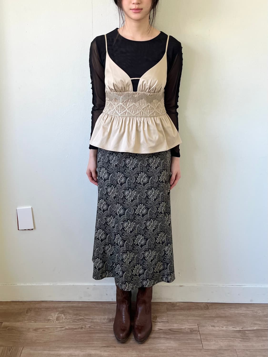 Mame Kurogouchi 브라 탑 상품이미지8