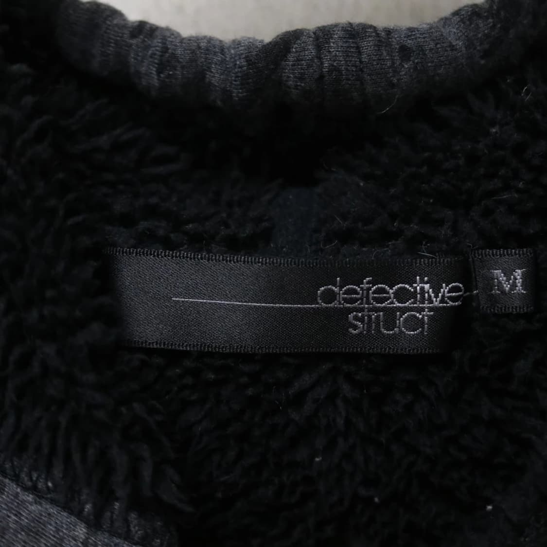 DEFECTIBE SRUCT 뽀글이 패턴 후드 집업 62173 상품이미지7