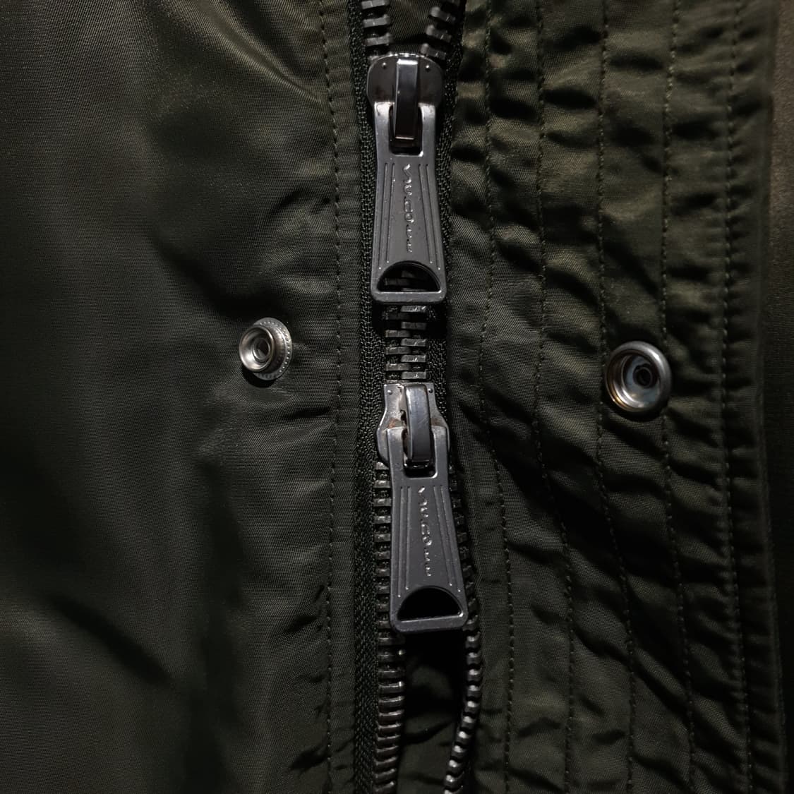 쇼트 X 앤더슨벨 N-3B 파카 덕다운 롱패딩 세이지 awa101u 상품이미지5