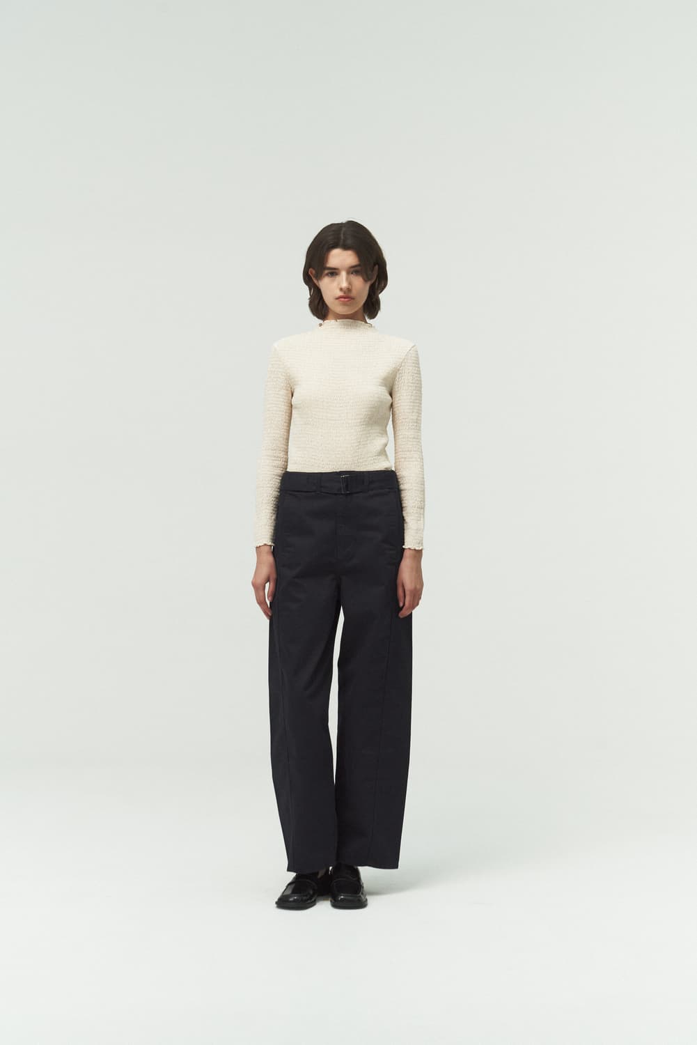 Lea Tino Curved Belted Pants  상품이미지1