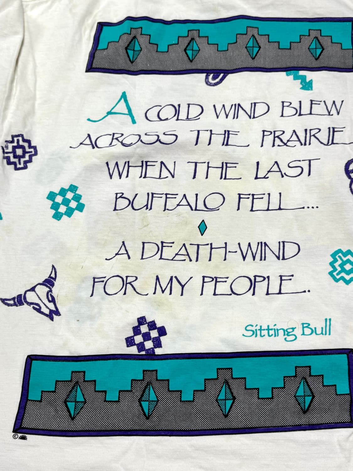 90s Native navajo shirt 상품이미지4