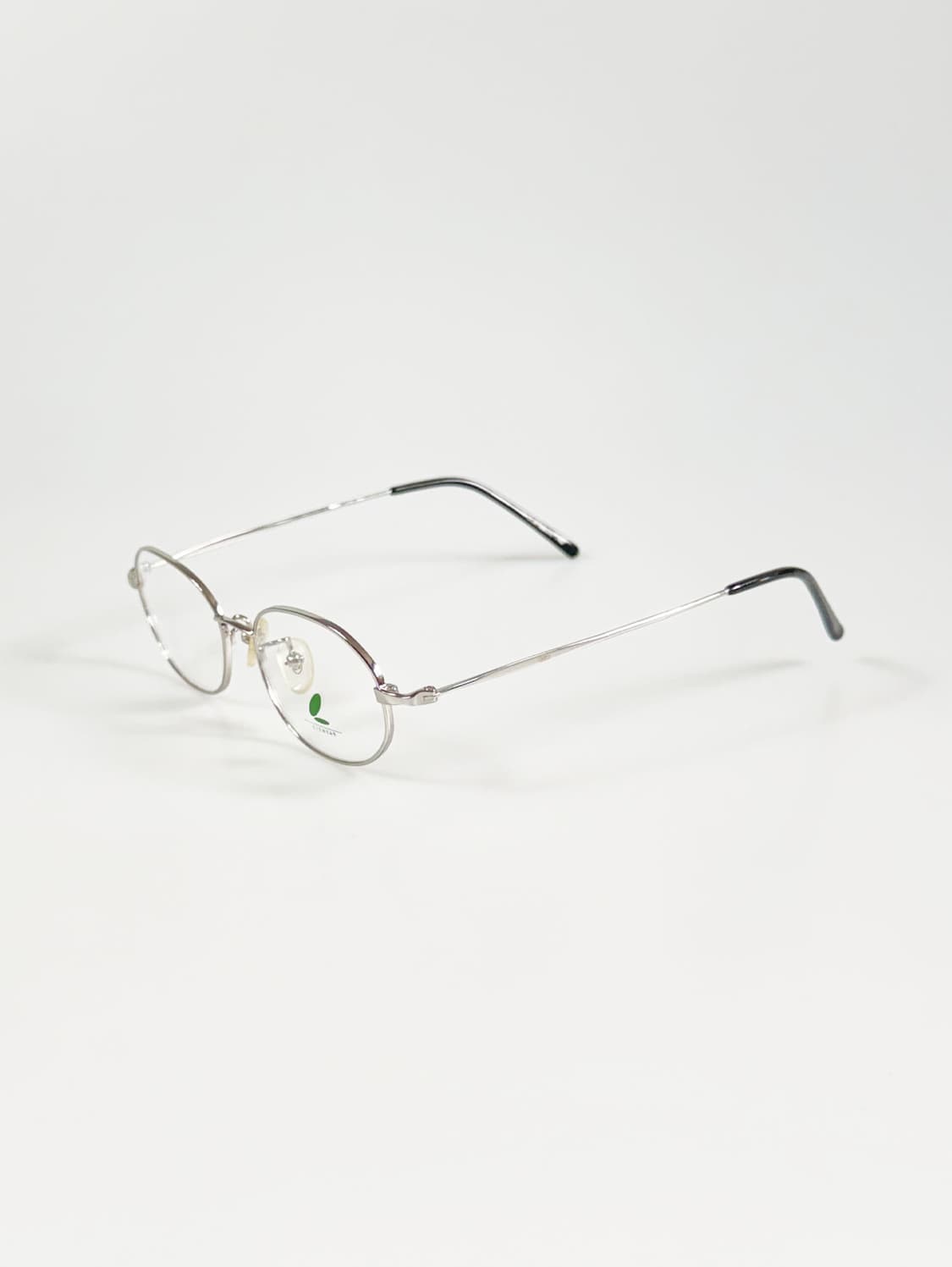 90s DJP 실버 메탈 슬림 오벌 프레임 빈티지 안경 상품이미지3