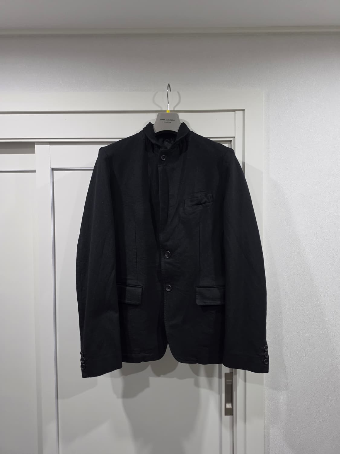 꼼데가르송 옴므 축융폴리(슈렁큰 이펙트) 자켓 L 상품이미지3