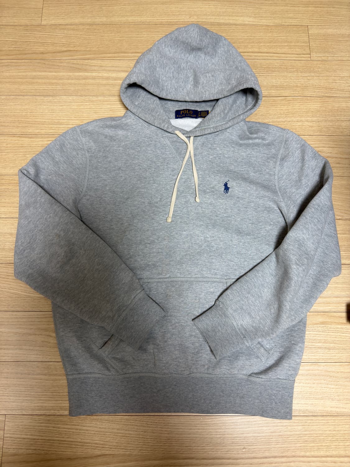 폴로 랄프로렌 그레이 후드티 상품이미지1