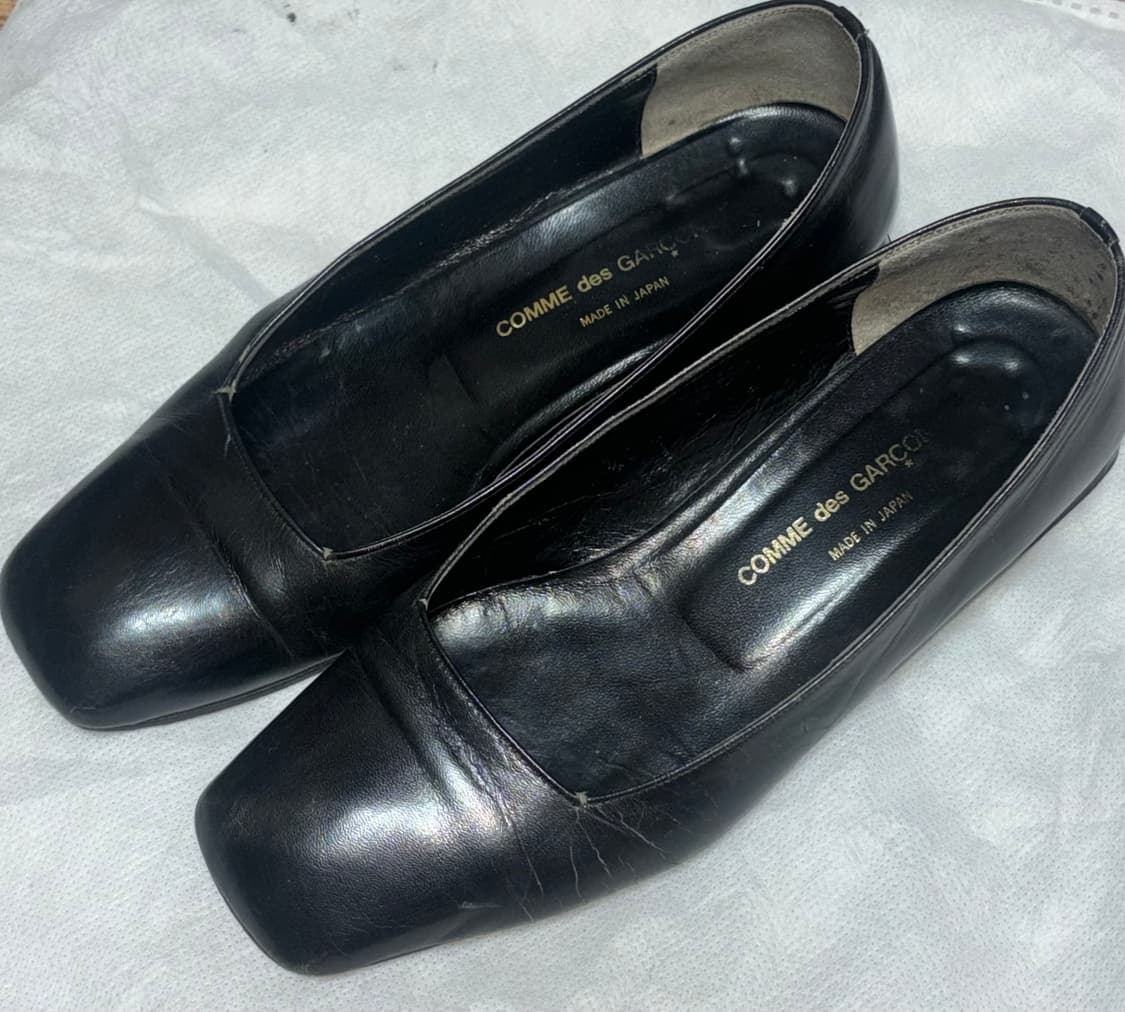 Comme des Garcons 빈티지 스퀘어 구두 상품이미지2