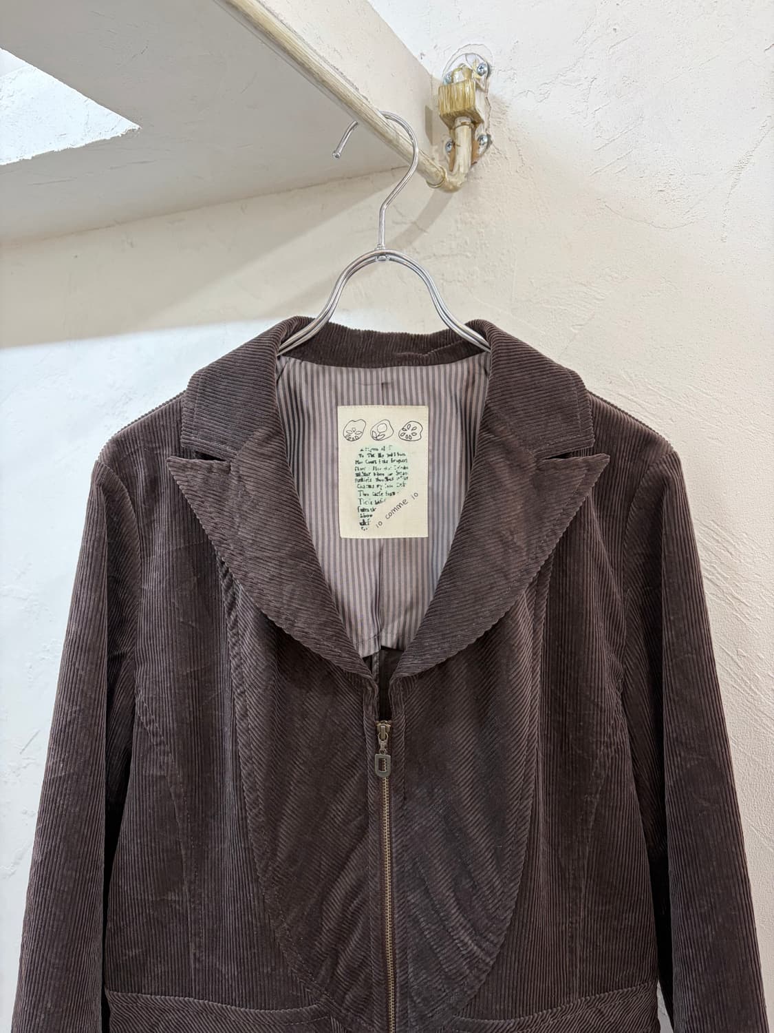 io comme io 코듀로이 자켓 상품이미지2