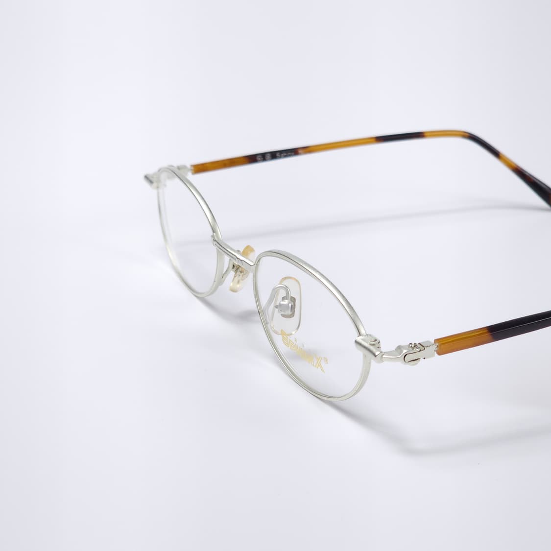 90년도 빈티지 오벌형 긱시크 안경 상품이미지4