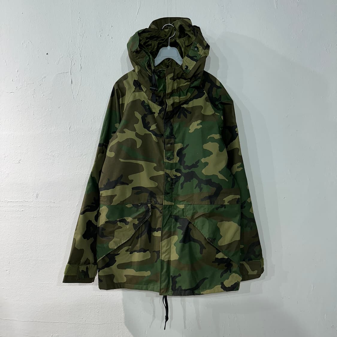 미군 1995's 우드랜드 고어텍스 카모 자켓 상품이미지1