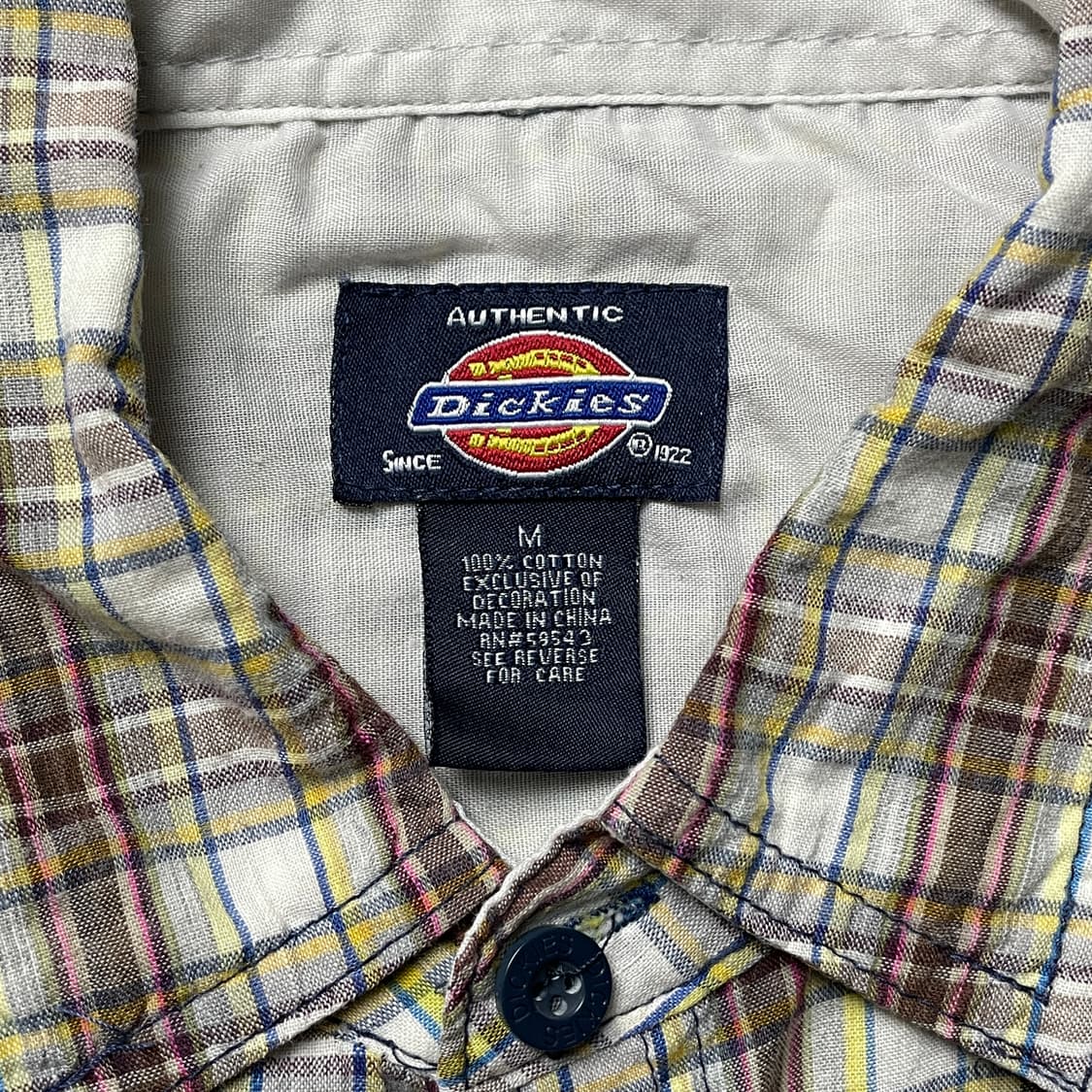 DICKIES 디키즈 빈티지 체크 반팔 워크셔츠 A01117 상품이미지10