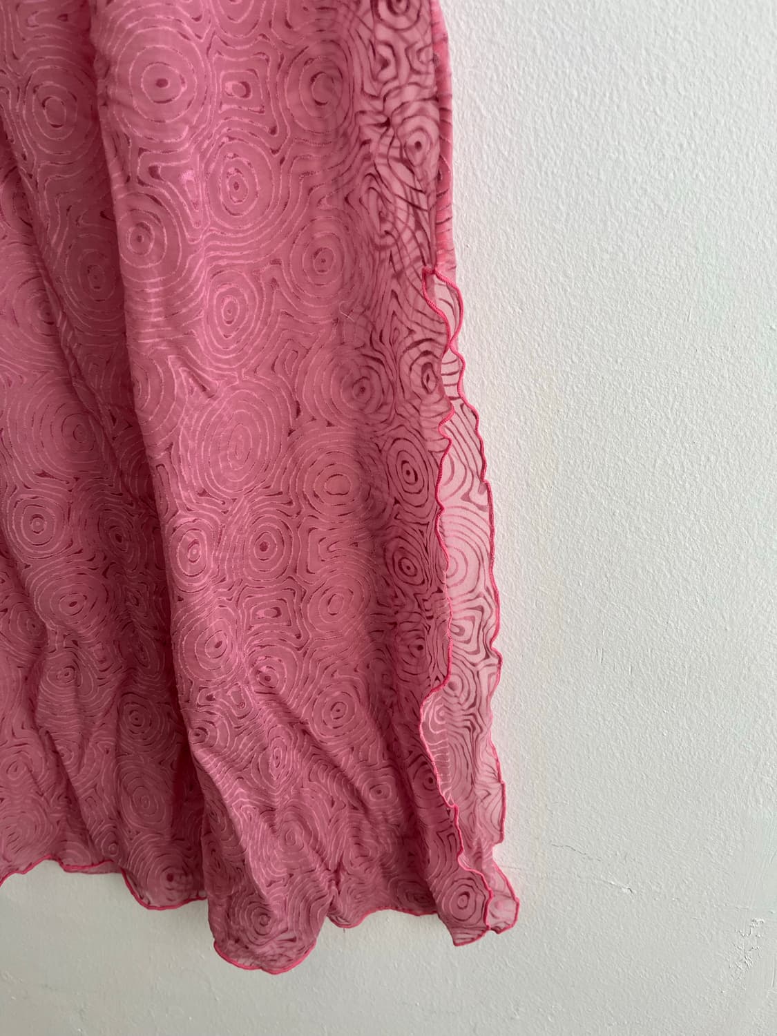 유럽 빈티지 시스루 슬립 드레스 상품이미지3