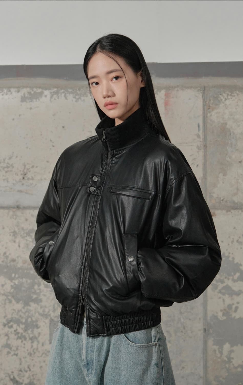 세컨모놀로그 붐버 푸퍼 패딩 상품이미지1