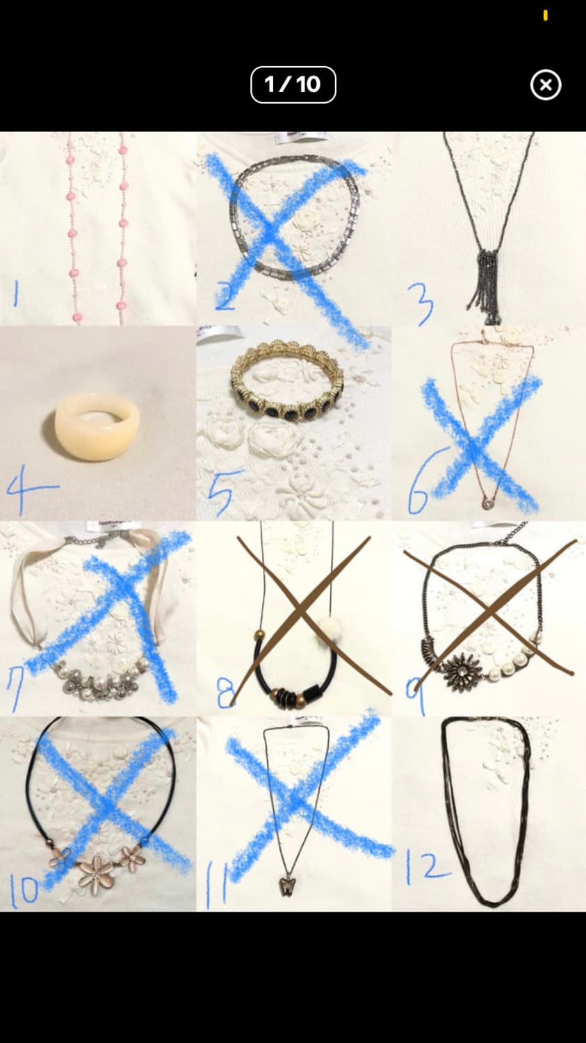 (나눔) 상점 제품 2개 이상 구매시 1개 증정 빈티지 목걸이, 팔찌 등 상품이미지1