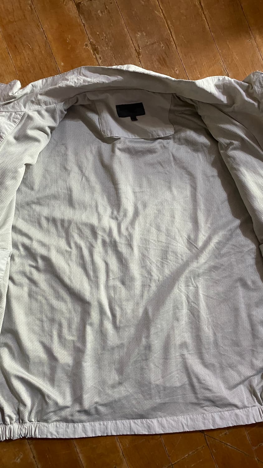 세컨드모놀로그 라이트 그레이 포켓 바람막이 자켓 XL 상품이미지5