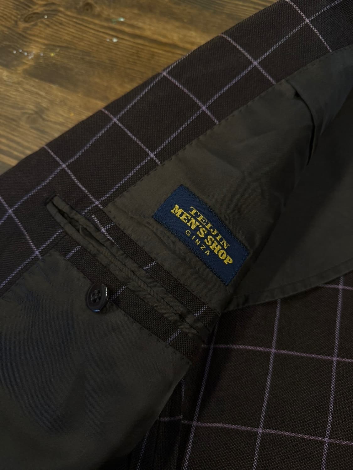 TEIJIN SHOP 리넨 자켓 슬림100 상품이미지7