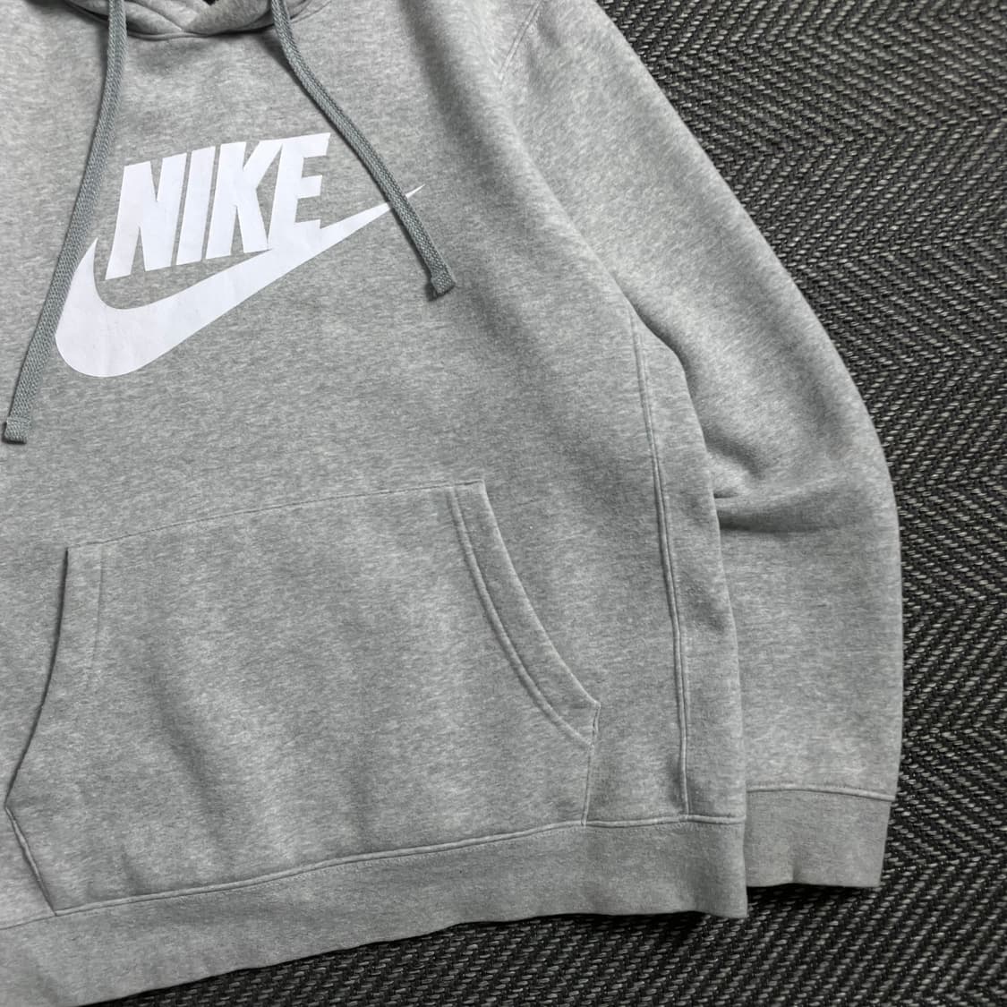 나이키 NSW 스우시 그레이 기모 후드 티셔츠o 4673 상품이미지2